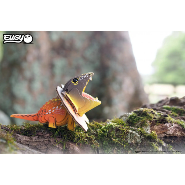 Фото - 3D пазлы EUGY Зоопарк: Плащеносная ящерица (XEG-108)