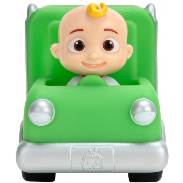 Фото - Базовый игровой транспорт для малыша CoComelon Mini Vehicles Green Trash Truck Зеленый мусоровоз (CMW0014)