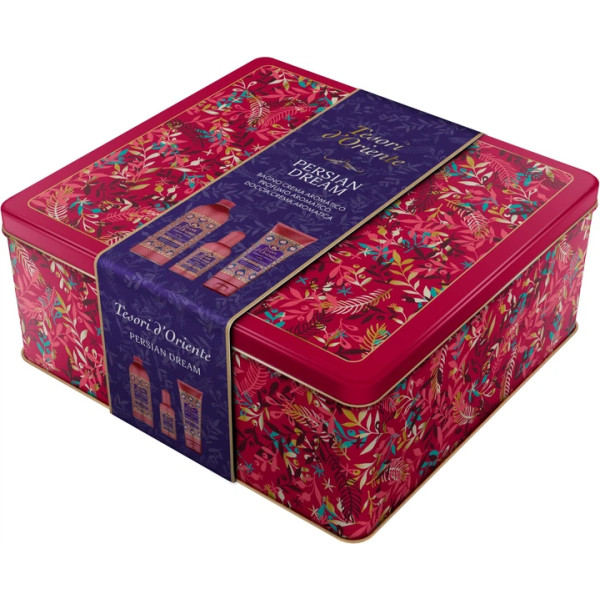 Фото - Подарунковий набір для догляду за тілом Tesori d'Oriente METAL BOX ПЕРСІЯ (8008970060316)