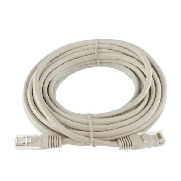Фото - Кабель патч-корд Ritar Cat.5e UTP RJ45 5m Gray (PCR-CU/5G/04287)