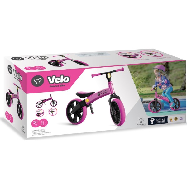 Фото - Беговел YVolution Yvelo Pink (N101054)
