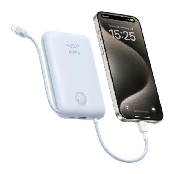 Фото - Батарея мобільна VIYISI G2068 20000mAh 30W Blue (X0020VPKNH)