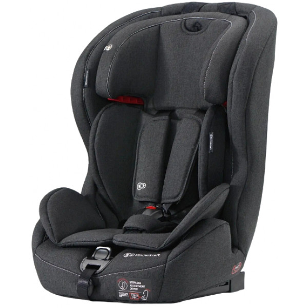 Фото - Автокрісло Kinderkraft Safety Fix Black (KKFSAFEBLK0000)