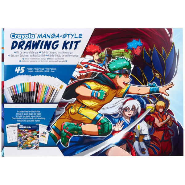 Фото - Набір для малювання Crayola Аніме та манга (04-2938)
