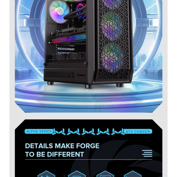 Фото - Корпус Gamemax Forge AB