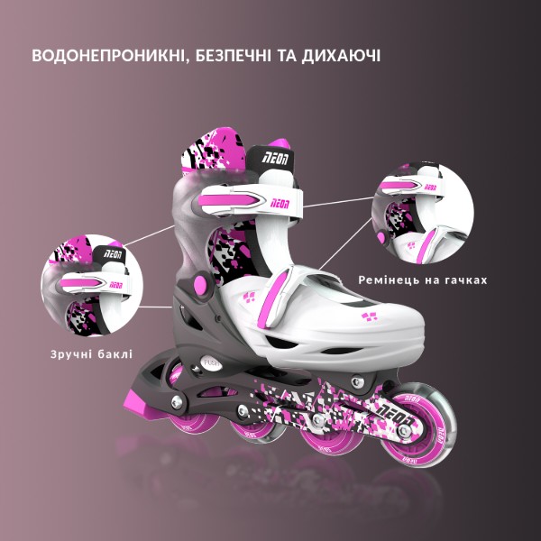 Фото - Ролики Neon Combo Skates Cyber (NT30P4)