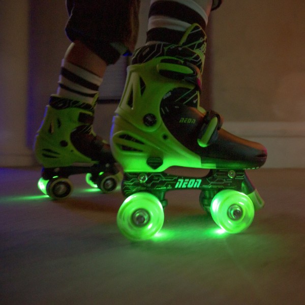 Фото - Ролики Neon Combo Skates Салатовий (Розмір 34-37)(NT10G4)