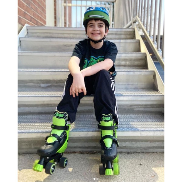 Фото - Ролики Neon Combo Skates Салатовий (Розмір 34-37)(NT10G4)