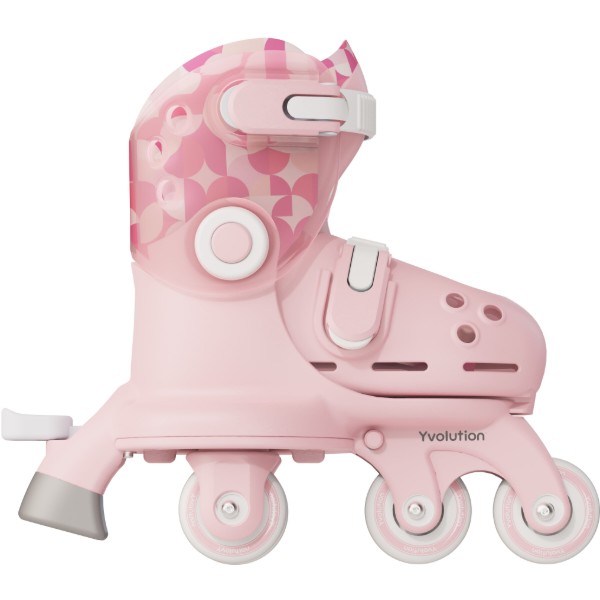 Фото - Ролики YVolution Switch Skates Рожеві (YR25P4)