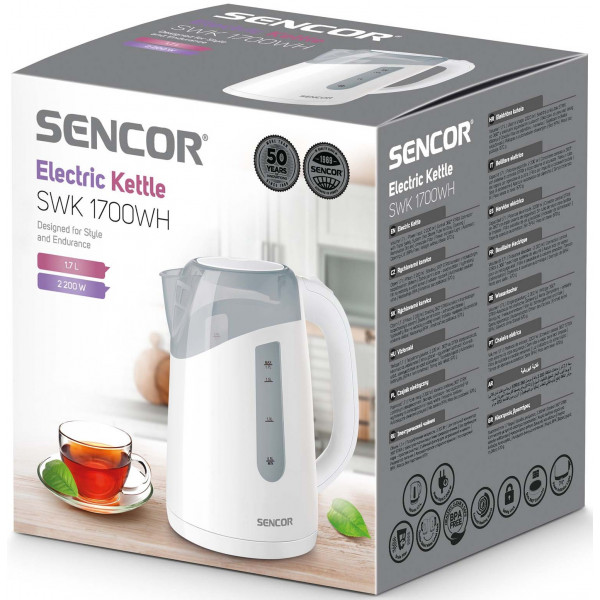 Фото - Электрический чайник Sencor SWK 1700WH