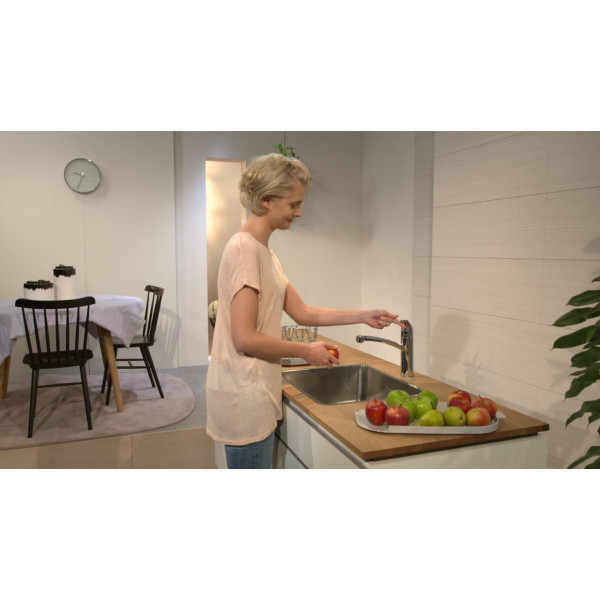Фото - Кухонний змішувач Hansgrohe Logis Хром (71832000)