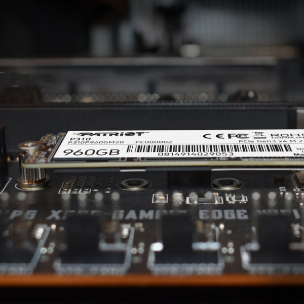 Фото - SSD-накопичувач внутрішній Patriot M.2 960GB PCIe 3.0 P310 (P310P960GM28)