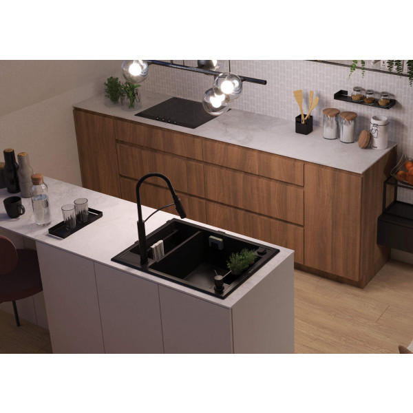 Фото - Дозатор для мила Deante 300 мл Black (ZZZ_B00D)