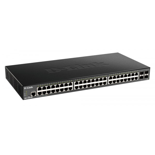 Фото - Коммутатор локальної мережі (Switch) D-Link DGS-1250-52X