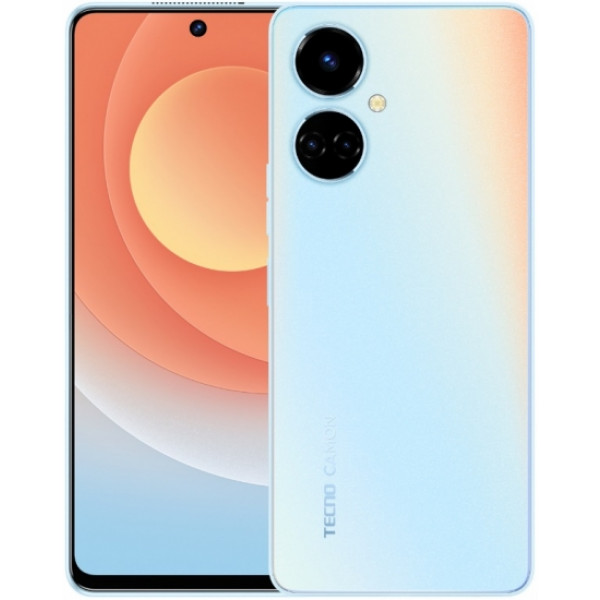 Фото - Смартфон Tecno Camon 19 6/128Gb NFC 2SIM Sea Salt White (CI6n)