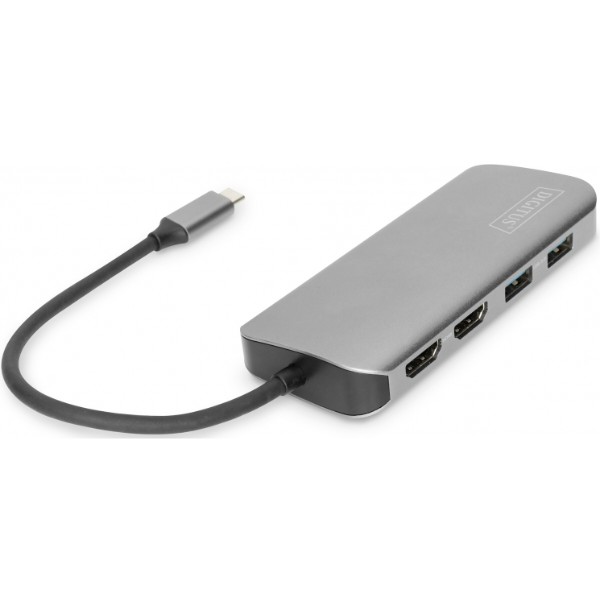 Фото - Хаб USB Digitus USB-C 8 Port (DA-70884)