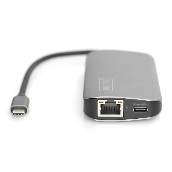 Фото - Хаб USB Digitus USB-C 8 Port (DA-70884)