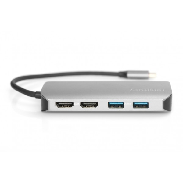 Фото - Хаб USB Digitus USB-C 8 Port (DA-70884)