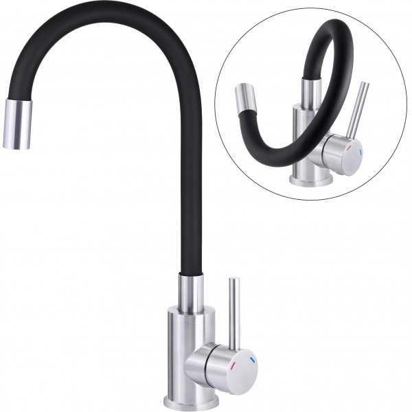 Фото - Мийка кухонна+змішувач Deante Corio ZRC_2113+BME_024N (ZRCP2113)