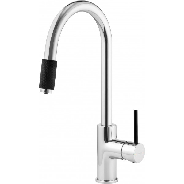 Фото - Кухонний змішувач Deante Aster Chrome/Black (BCA_064M)