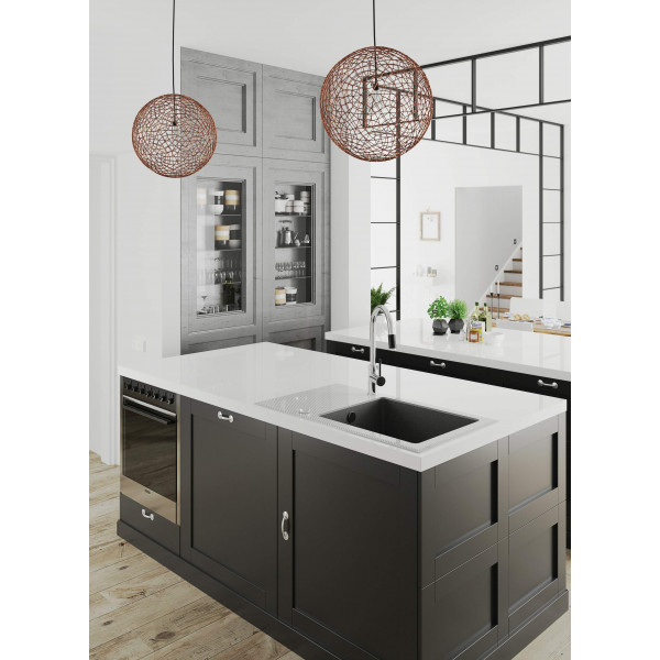 Фото - Кухонний змішувач Deante Aster Chrome/Black (BCA_064M)