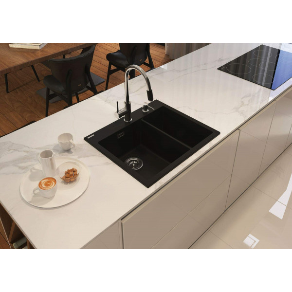 Фото - Кухонний змішувач Deante Aster Chrome/Black (BCA_064M)