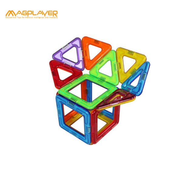 Фото - Конструктор магнитный MagPlayer 72 эл. (MPA-72)