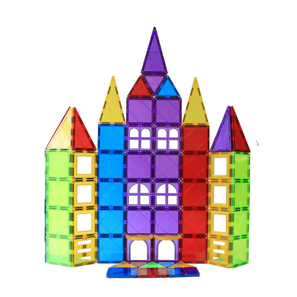 Фото - Магнітний конструктор Magkiss Плитки 70 ел. (MPL-70)