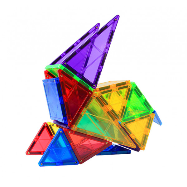 Фото - Магнітний конструктор Magkiss Плитки 70 ел. (MPL-70)