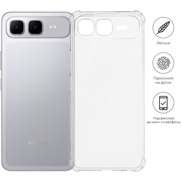 Фото - Чохол для смартфону BeCover for Infinix Smart 10 Plus (X6725B) Clear (713801)