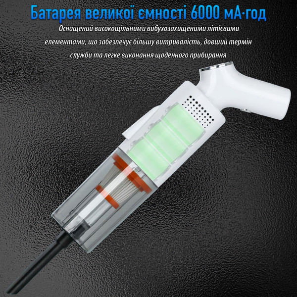 Фото - Пылесос ручной для автомобиля ACTION A-061
