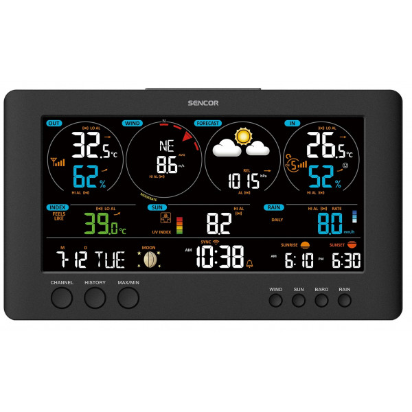Фото - Метеостанция Sencor SWS12500WIFI