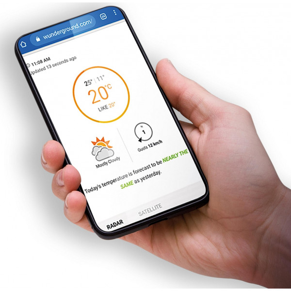 Фото - Метеостанция Sencor SWS12500WIFI