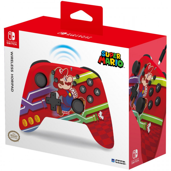 Фото - Геймпад Hori Super Mario для Nintendo Switch Red (810050910286)