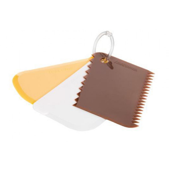 Фото - Шкребок для тіста tescoma 630300 Delicia набор 3 шт.