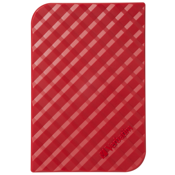Фото - Жорсткий диск зовнішній Verbatim External 1TB USB 3.0 Red (53203)