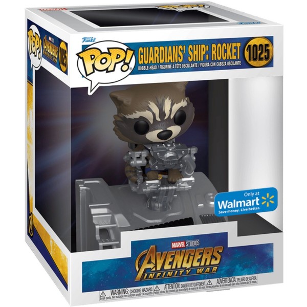 Фото - Коллекционная фигурка FUNKO POP! серии Стражи Галактики - Ракета на корабле (63211)