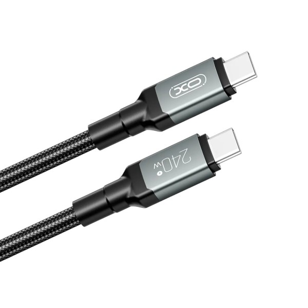 Фото - Кабель XO USB Type-C - USB Type-C (NB-Q264B-CC.black)