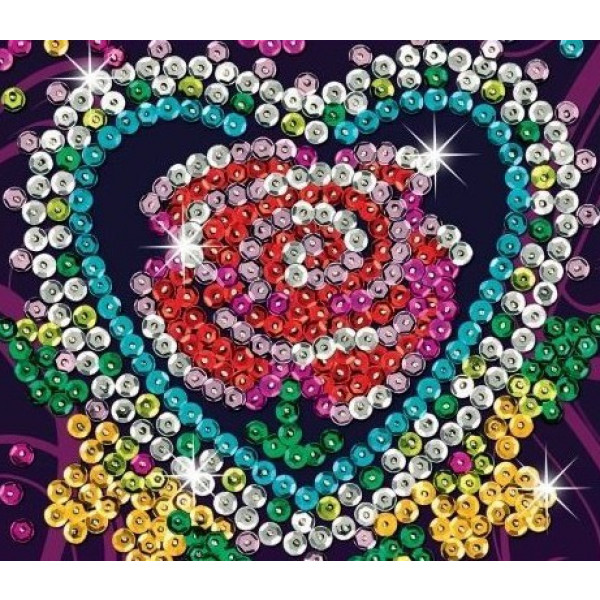 Фото - Набір для творчості з паєток Sequin Art Picture Роза (SA1419)