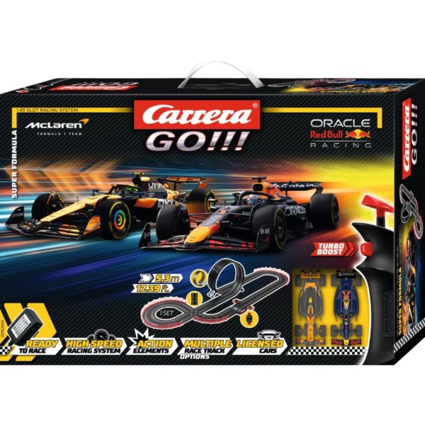 Фото - Ігровий набір Carrera GO!!! Супер Формула (CR-20062604)