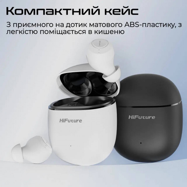Фото - Наушники вкладыши беспроводные TWS HiFuture olymbuds3.black
