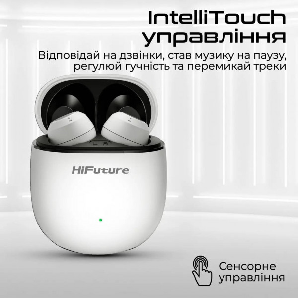 Фото - Наушники вкладыши беспроводные TWS HiFuture olymbuds3.black