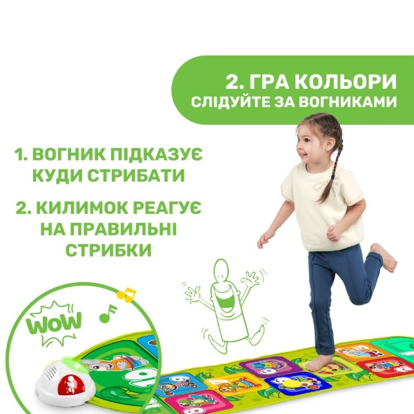 Фото - Розвиваючий килимок Chicco Jump & Fit (09150.00)