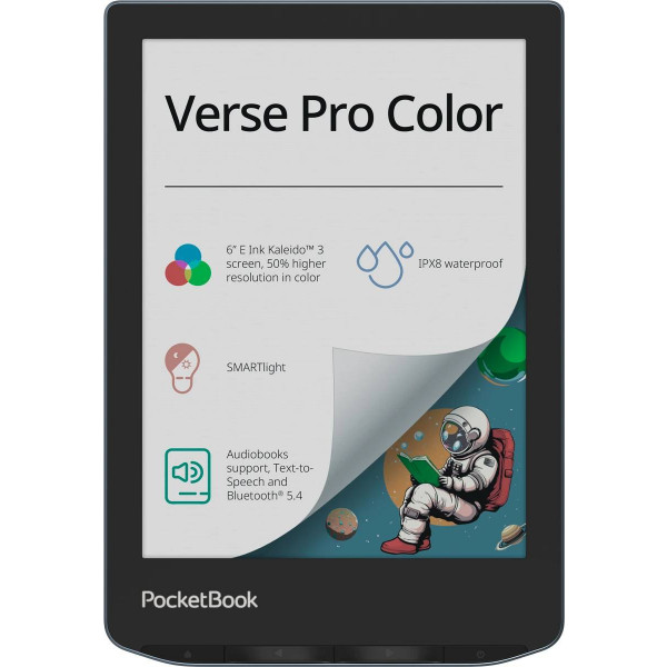 Фото - Електронна книга PocketBook 634 Verse Pro Color Stormy Sea (PB634K3-1-CIS)