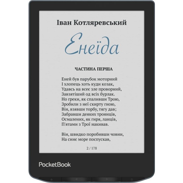 Фото - Електронна книга PocketBook 634 Verse Pro Color Stormy Sea (PB634K3-1-CIS)