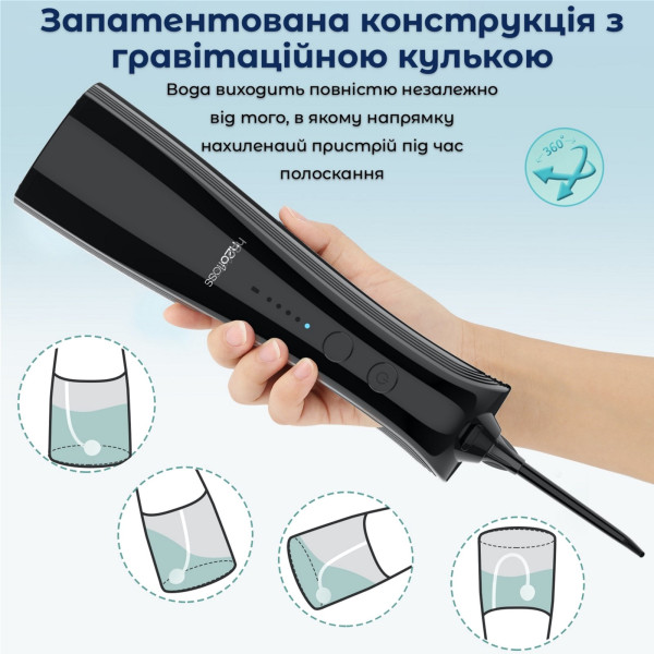 Фото - Ирригатор H2OFloss HF-A6 Black