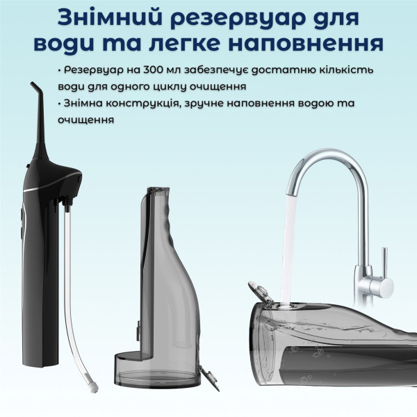 Фото - Іригатор H2OFloss HF-C102 Black