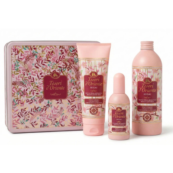 Фото - Подарунковий набір для догляду за тілом Tesori d'Oriente METAL BOX ІКІҐАЙ (8000603168970)