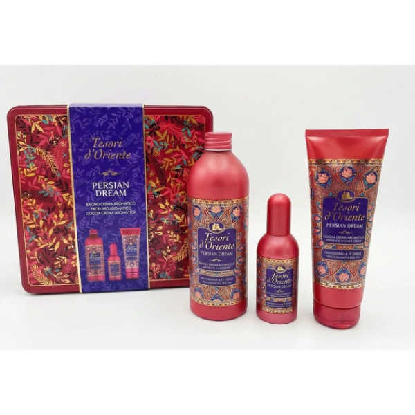 Фото - Подарунковий набір для догляду за тілом Tesori d'Oriente METAL BOX ПЕРСІЯ (8008970060316)