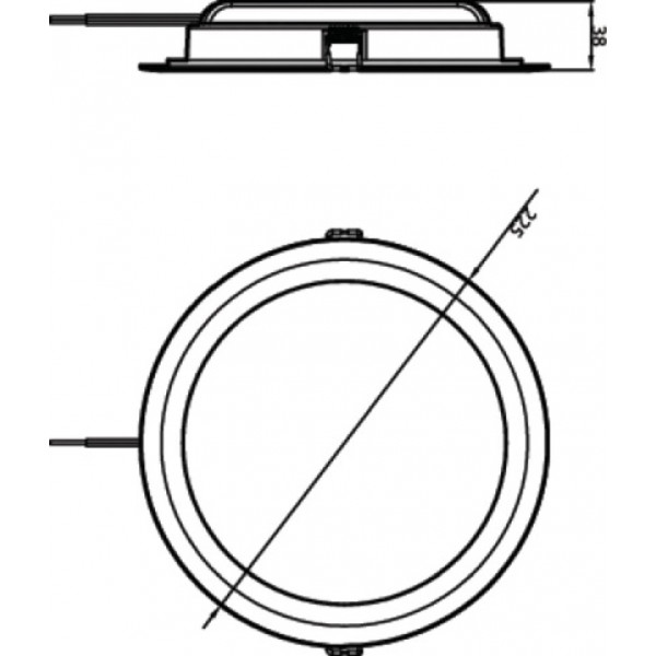 Фото - Світлодіодний світильник Philips DN020B G3 23W 3000K (929002510608)